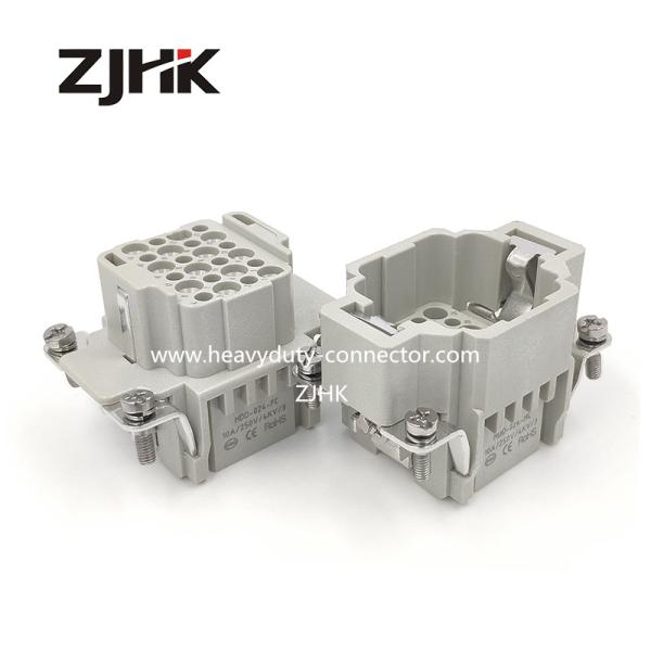 O friso fêmea e masculino introduz a multi posição resistente de Pin Connector Replace Han Dd 24