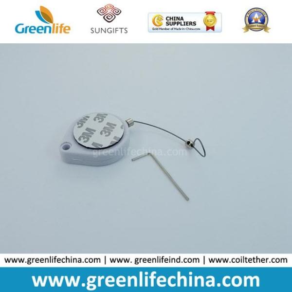 Hot Selling Heart White Plastic Pull Box Recoiler W/Loop End