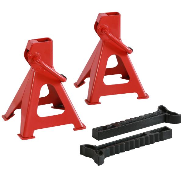 Steel 2000Kg Hydraulic Adjustable Axle Stands 2t Parking Stands Car Jack