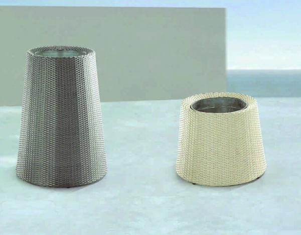 outdoor furniture wicker flower pot-3006