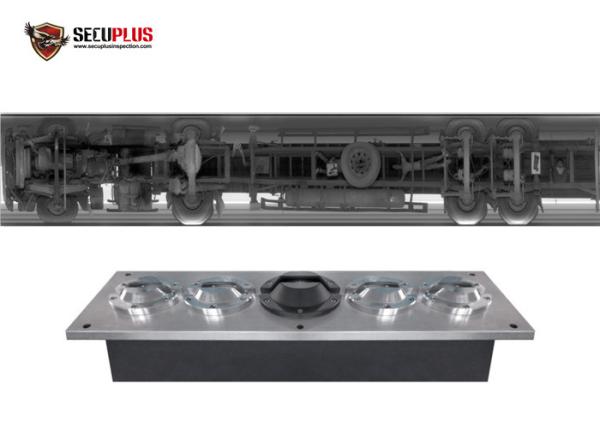 Fixed RS422 100W Vehicle Bottom Scanning System 4LEDs