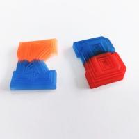 Couture personnalisée en relief sur les patchs de logo, étiquette en caoutchouc PVC avec effet spécial