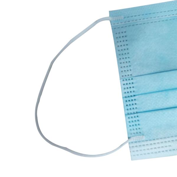 Disposable anti dust 3-layer design surgical mask cover with elastic earloops