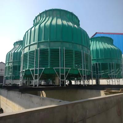 100T Round Fiberglass FRP GRP Counter Flow Cooling Tower in Industrial Cooling