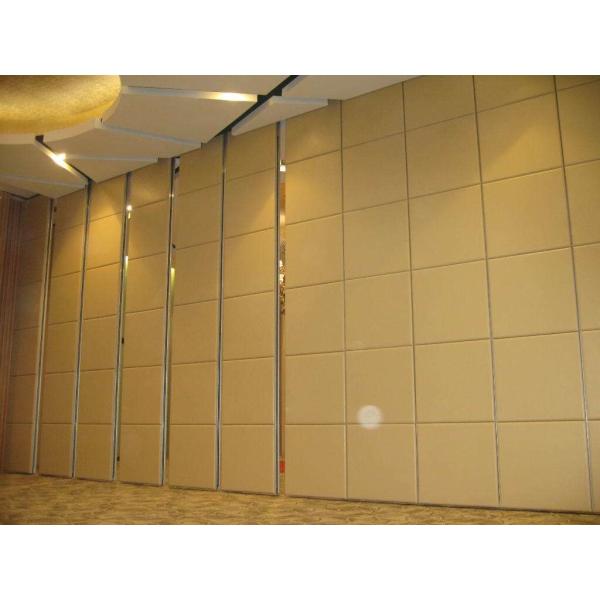 Aluminum Sliding Ceiling Tracks System Folding Partition Walls For Conference Room
