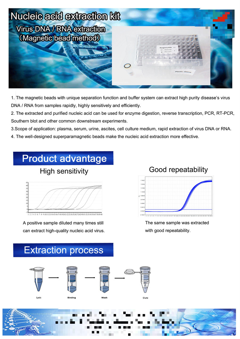 High Quality Automatic Hospital Purification Hospital Clinic Lab Extractor Medical Lab Nucleic Acid Extractor