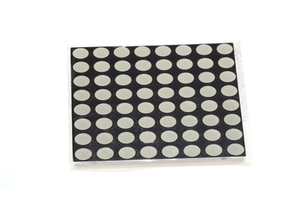 8 x 8 Red Color Dot Matrix Display 3.75mm Emitted Size 20mA Forward Current