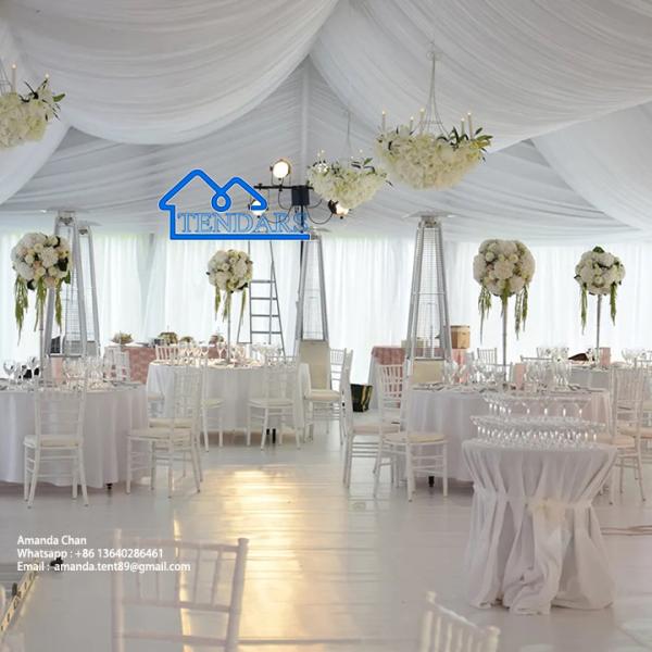 Outdoor Waterproof Wedding Marquee Tent Multipurpose Big Conference Event Canopy Structure