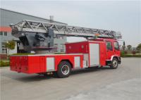 camion de pompiers d'échelle pivotante de sièges du lecteur six de la hauteur de travail de 32m 4x2 avec le réservoir d'eau