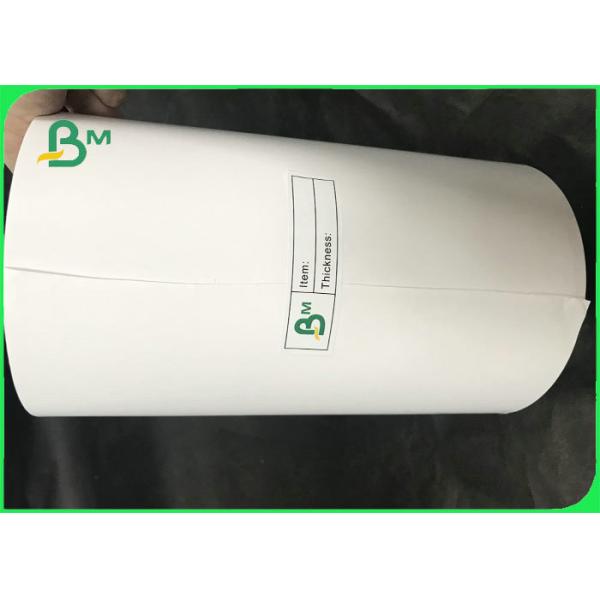 Крен стикера бумаги ярлыков ПВК теплочувствительного пробела 50гсм 75гсм термальный Крен стикера бумаги ярлыков ПВК теплочувствительного пробела 50гсм 75гсм термальный