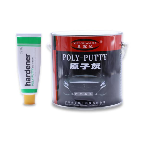 Revestimiento de alto rendimiento Poliprótese 1k Poliéster Detalle de relleno de automóviles de poliestireno Reparación de cuerpo de poliestireno