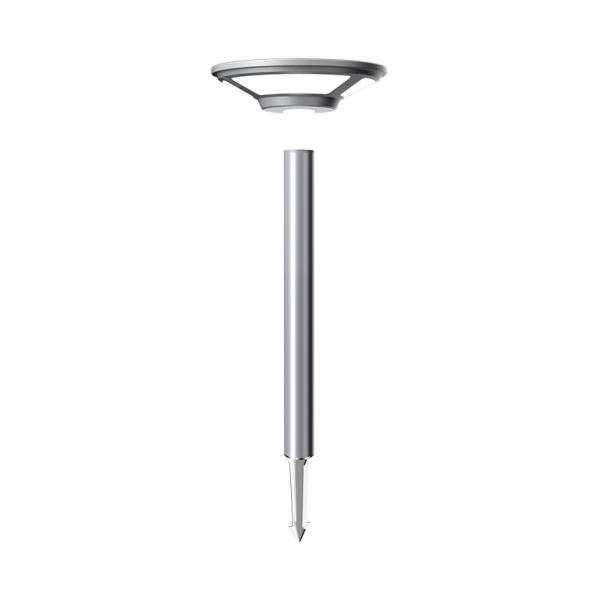 Outdoor Landscape Light with Adjustable Height 2.8W Solar Panel Power 7h Working Hours