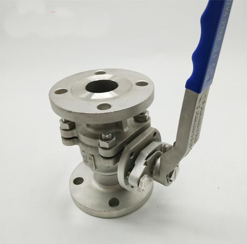 High Pressure 2 Piece Ball Valve Manual JIS 20K CF8 Stainless Steel Material For Gas