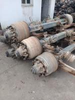 16000kg Eje de montaje de semirremolque 16 toneladas Ejes de semirremolque usados para la venta