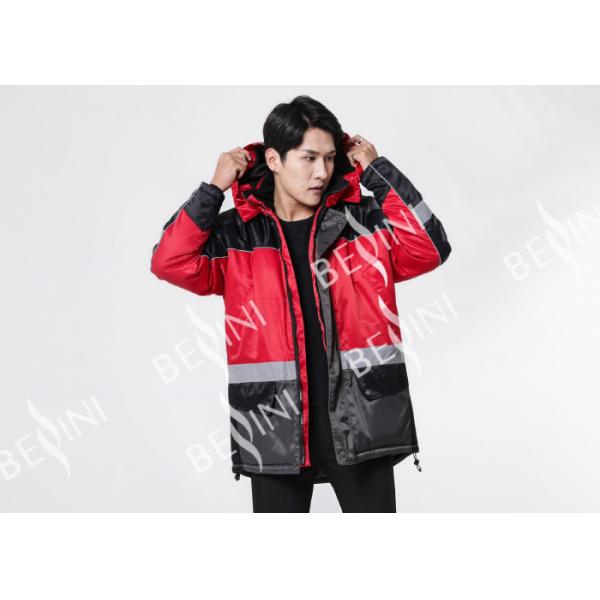 Polyester Cotton Winter Workwear Clothing Interweave Padded Jacket