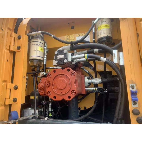 El material de construcción 15T R150WVS Hyundai rodó el excavador