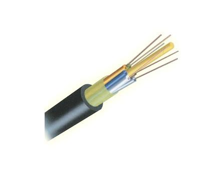 O cabo de fibra ótica aéreo GYFTY do tubo fraco exterior com central de FRP reforça