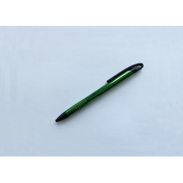 Popular clips Brushed Metal Promotion Pen with Laser Logo (M114)