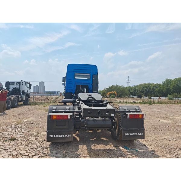 Construction Mining Shacman Truck Chassis Large Tractor Trailer Cargo Transport Platform Heavy Loading Equipment