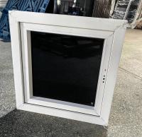 French Style White Frame Upvc Glazed Casement Windows
