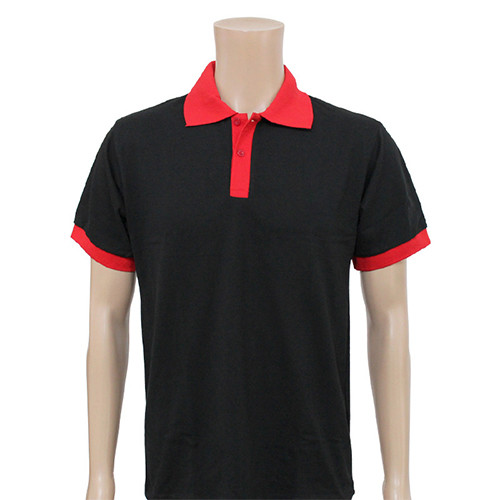 210gsm GYM Polyester OEM T Shirts 4XL Custom Work Polo Shirts With Logo