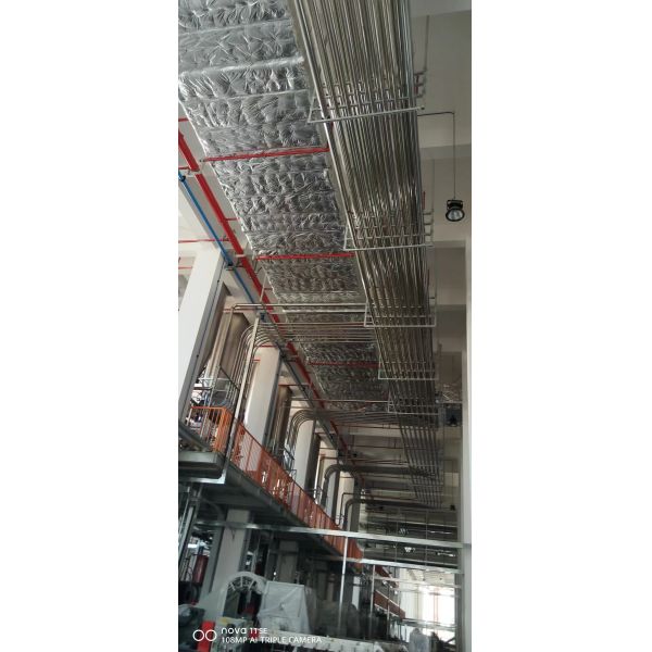 PVC Mixer Mixing Machine Plastic Machine Extruder Machine Plastic Industry Automatic Feeding Dosing Mixing Conveying System for Spc Floor Extruder Line
