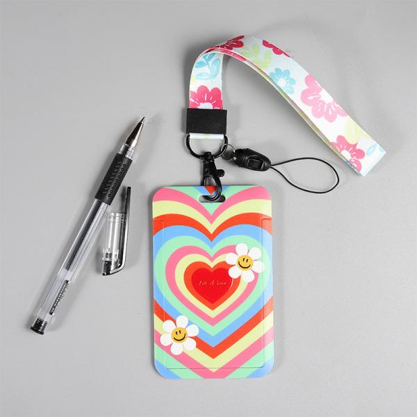 Практический Deyi Custom Logo Lanyard Card Holder для конференций