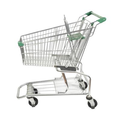 carrinho de compras americano de pouco peso do estilo 60L com o customizável por atacado do quadro inferior