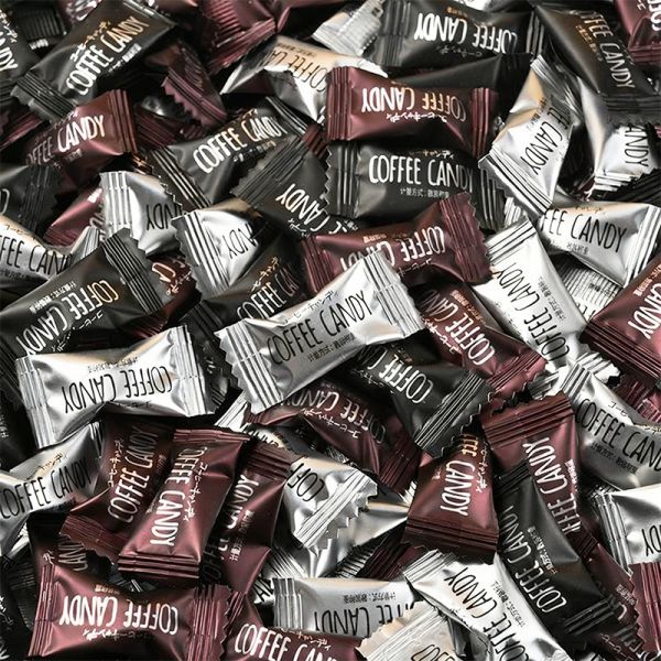 Bulk Mixed Coffee Flavor Pressed Tablet Candy Office Snacks Coffee Bean Candies
