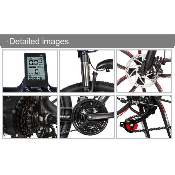 21Speed Lightweight Hybrid Electric Bike , 26x1.95 Lightest E Bike