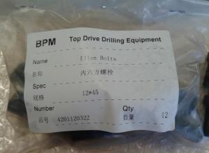 Oilfields Spare Parts BBM Top Drive Parts 4201120322 Ellen Bolts