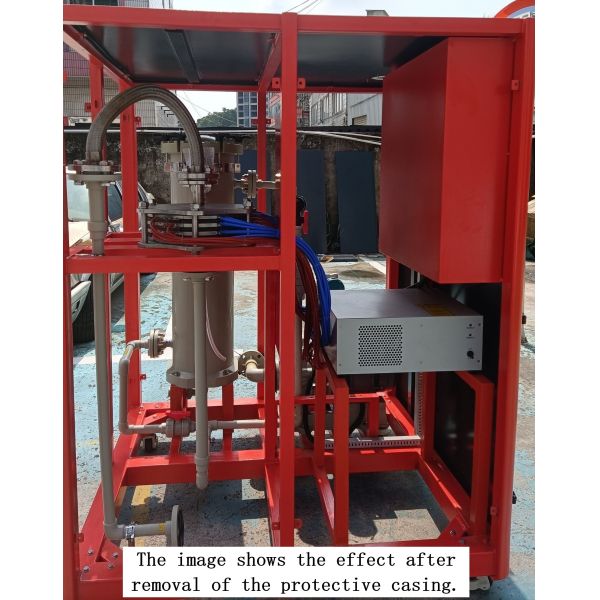 Electrochemical wastewater treatment equipment, used for petrochemical wastewater treatment.