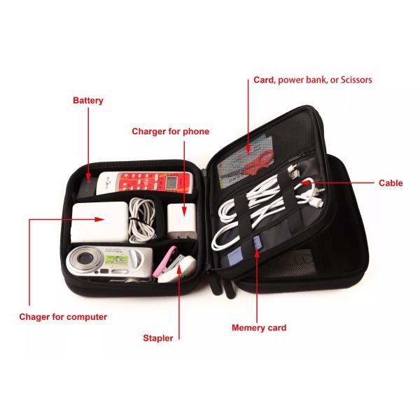 Velvet Multiscene Camping Storage Bag For Travel Electronic Organizer