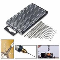 HSS Micro Forage Bits Set 0,3-1,6 mm DIN338 entièrement moulu pour le métal