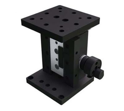 laboratório manual Jack Precise Positioning da liga de alumínio de 70mmx70mm