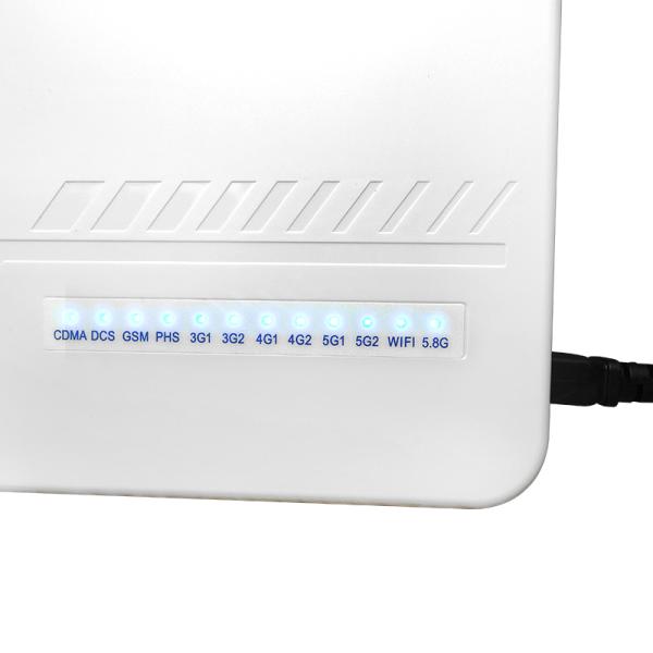 Сотовый телефон 2G 3G 4G 5G WiFi экрана 2,4 Jammer блокатора 5g Jammer сигнала канала рабочего стола 12 ghz для домашнего рабочего места