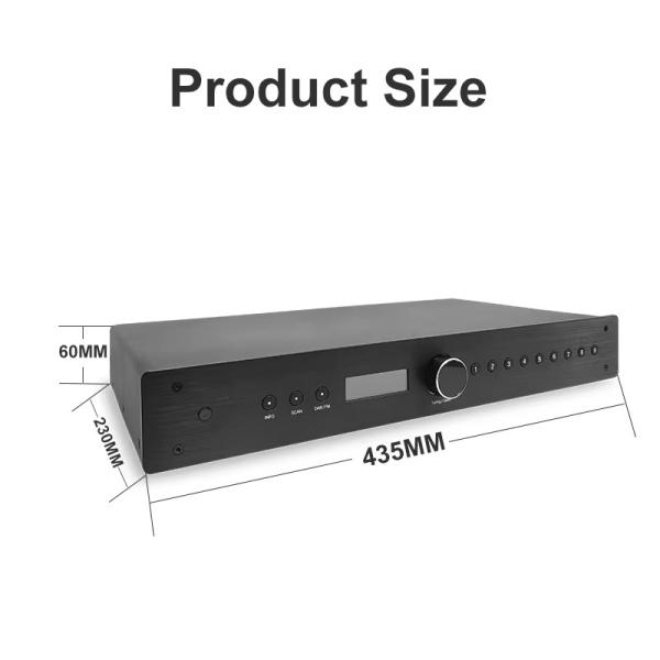 OEM HD Estereo AM FM Radio HIFI Componente sintético sintonizador digital