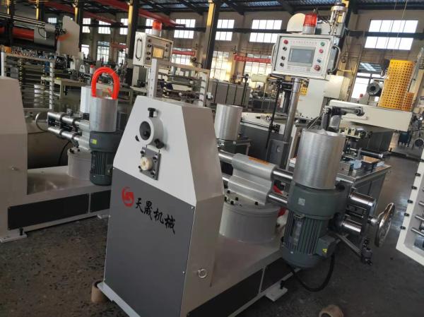 Toilet 60mm Spiral Paper Core Making Machine Plc