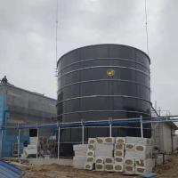 Dessin portatif d'usine de biogaz de digesteur de biogaz avec le réacteur anaérobie