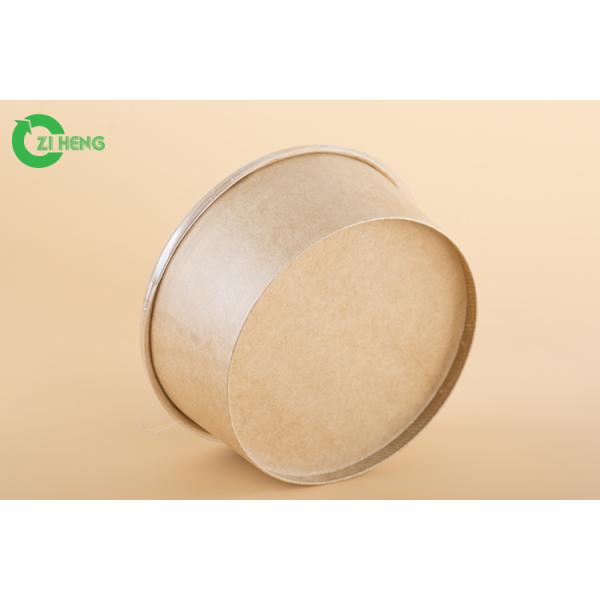 Grease Resistant Disposable Bowls For Hot Food 25 Oz Environmental Friendly