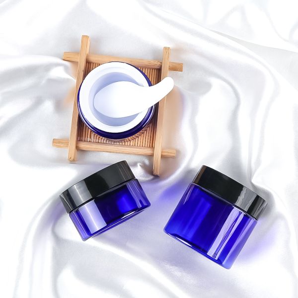 Customized Colors Wide-Mouth Plastic Cream Jar with Screw Lid for Cosmetics and Food Industry