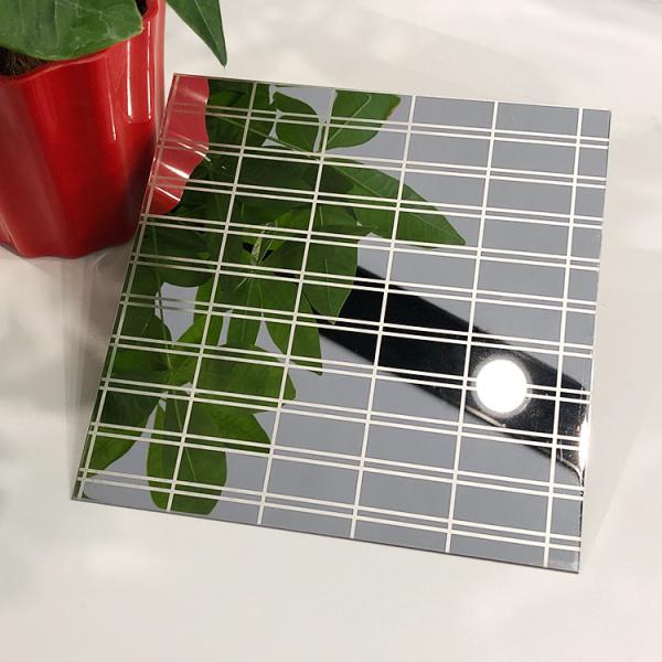 Серебряная польская плита нержавеющей стали Sus304 для ODM стены приемлемого