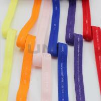 Roupa extrudada Roupa íntima de várias cores Fita elástica de silicone para vestuário
