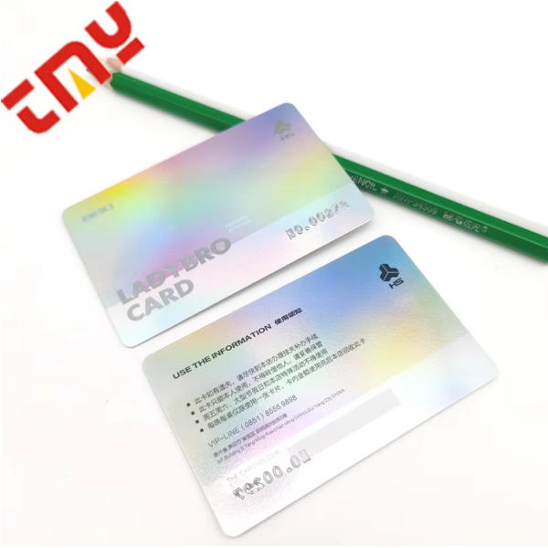 Custom Printed Pvc Card Plastic Hologram Business Card With Your Own Design