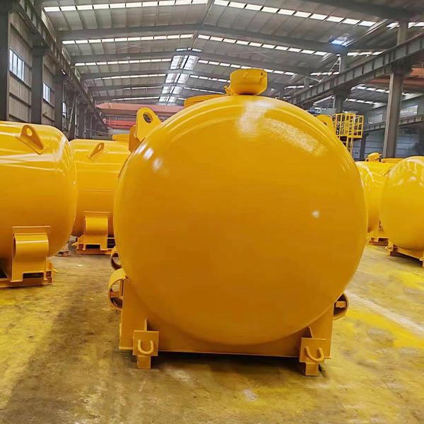 Réservoir sous pression en acier inoxydable T21 de haute sécurité pour le transport de produits chimiques pyrophores UN3394/3398/3399