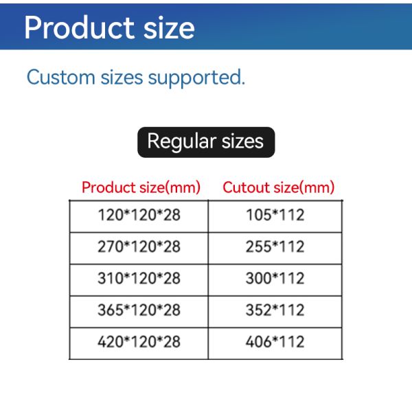 Aluminum Alloy Table Cable Organizer Holder Management Box ROHS Certification