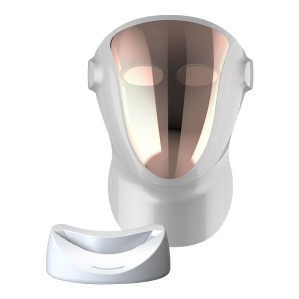 Светодиодная фотонная маска для красной светотерапии, подтягивающая кожу, силиконовая светодиодная маска для лица с красным светом