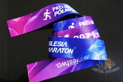 High End Despoke Color Custom Medal Ribbons With J - Hook Environmental Friendly