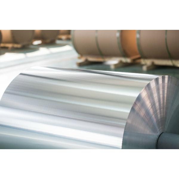 Coated Aluminium Decorative Foil Width 200-1600 mm Steel / Al / Paper / Fiber Core Material