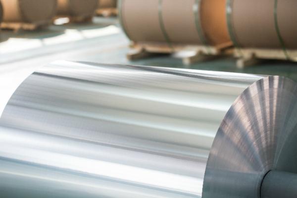 Coated Aluminium Decorative Foil Width 200-1600 mm Steel / Al / Paper / Fiber Core Material